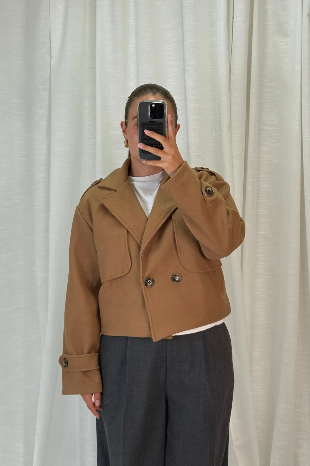 Hot A-bee Naomi Jacket Camel