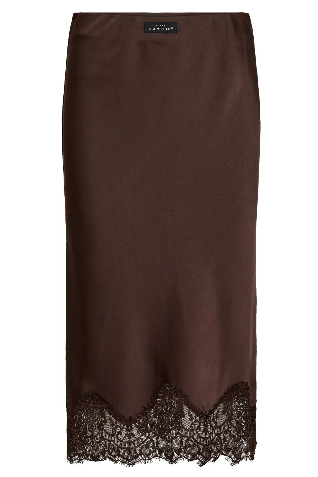 New Haute L'Amitié Naomi Lingerie Pencil Skirt HL10561 Mocca