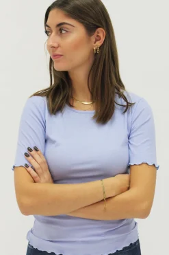Liberte Natalia SS Blouse Baby Blue