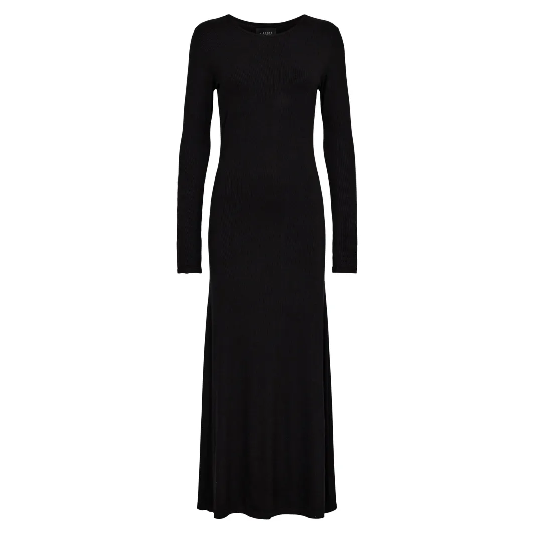 Discount Liberte Natalia-Ls-Long-Dress Black