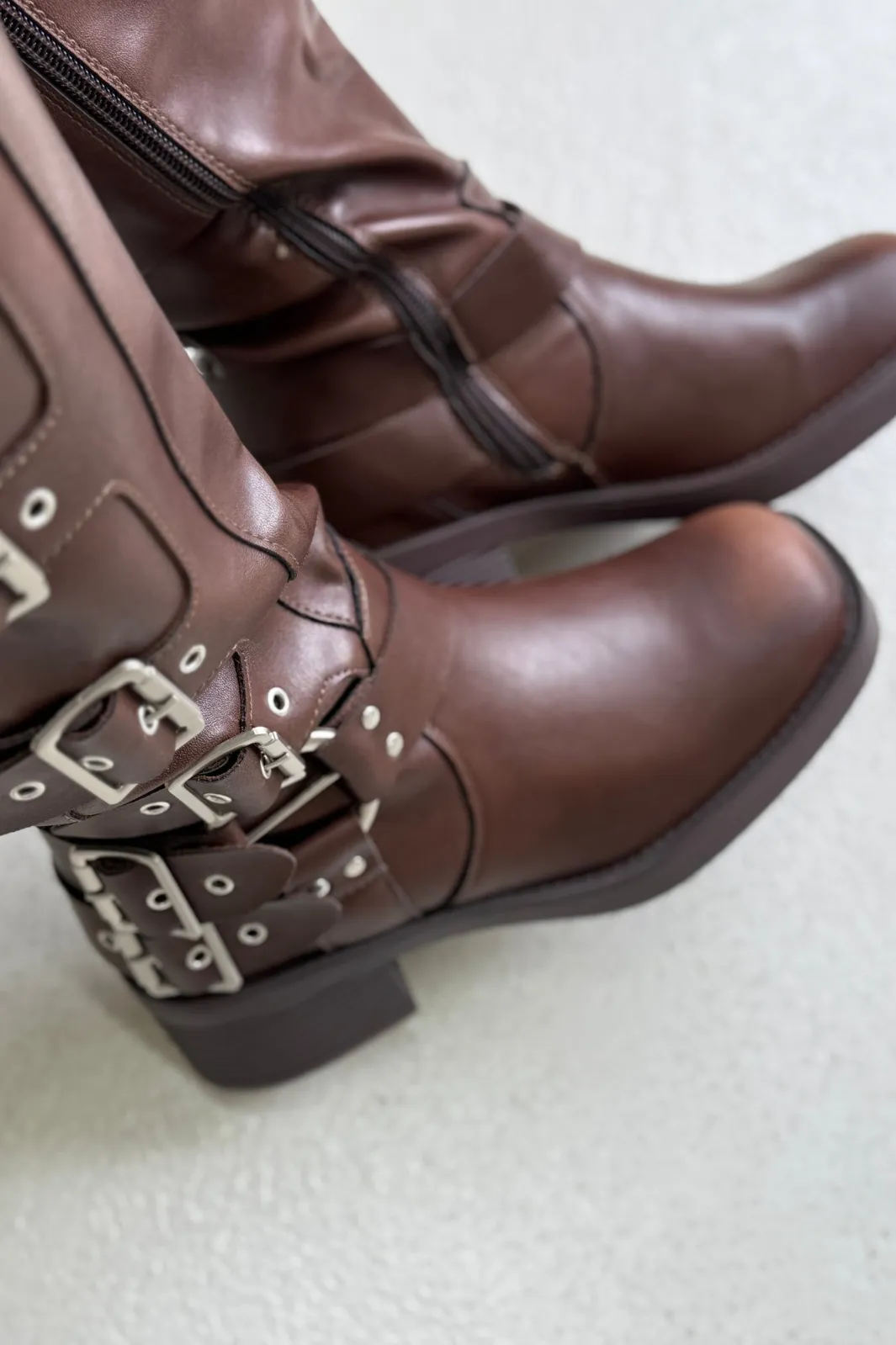 Bloom Natascha Boots Dark Brown