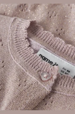 Clearance Name It Nbfrolia Ls Knit Card 4874517 Keepsake Lilac