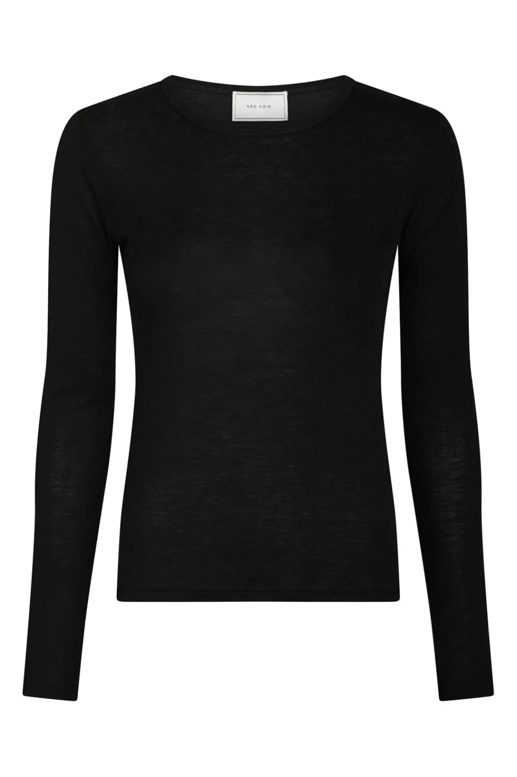 Online Neo Noir Nella Fine Rib Blouse 167271 100