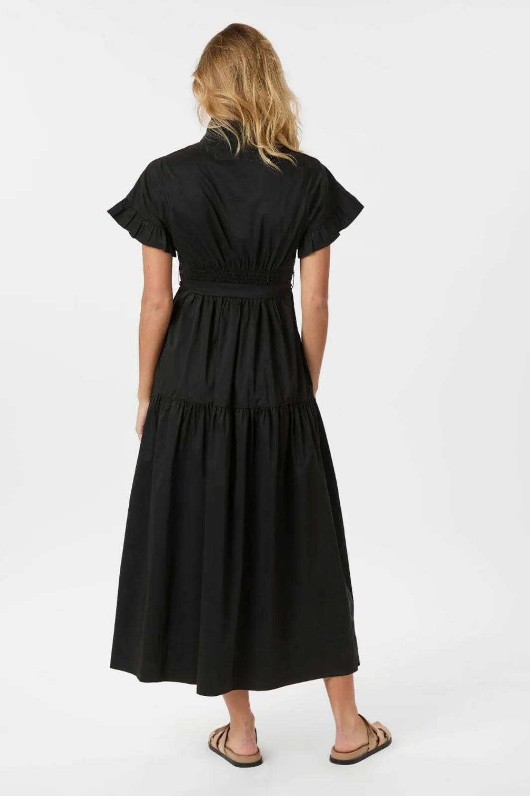 Clearance Neo Noir Nellie Poplin Dress 165275 100