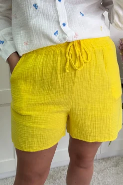 Best A-bee Nelly Shorts Yellow