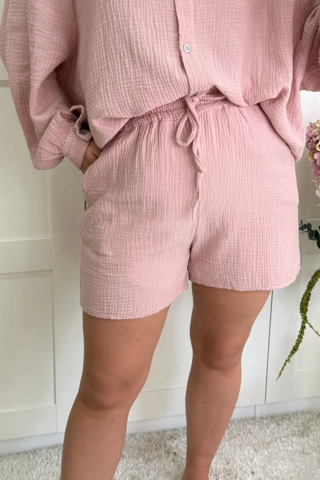 Clearance A-bee Nelly Shorts Rose Shadow