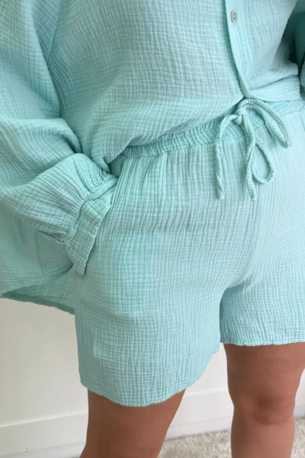 Online A-bee Nelly Shorts Aqua Marine