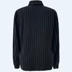 Outlet Liberte Neo Ls Shirt 22255 Black Pinstripe