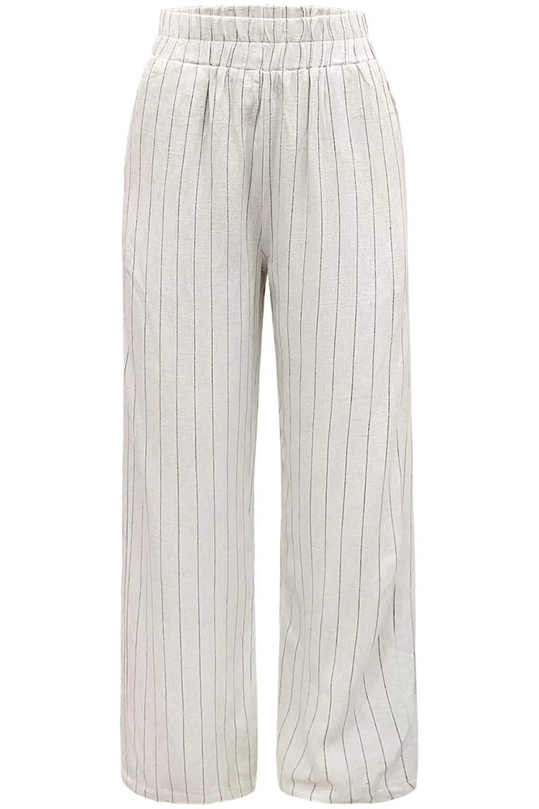 Online Liberte Neo-Pants 22199 Nature Pinstripe