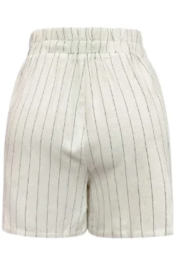Best Liberte Neo-Shorts 22200 Nature Pinstripe