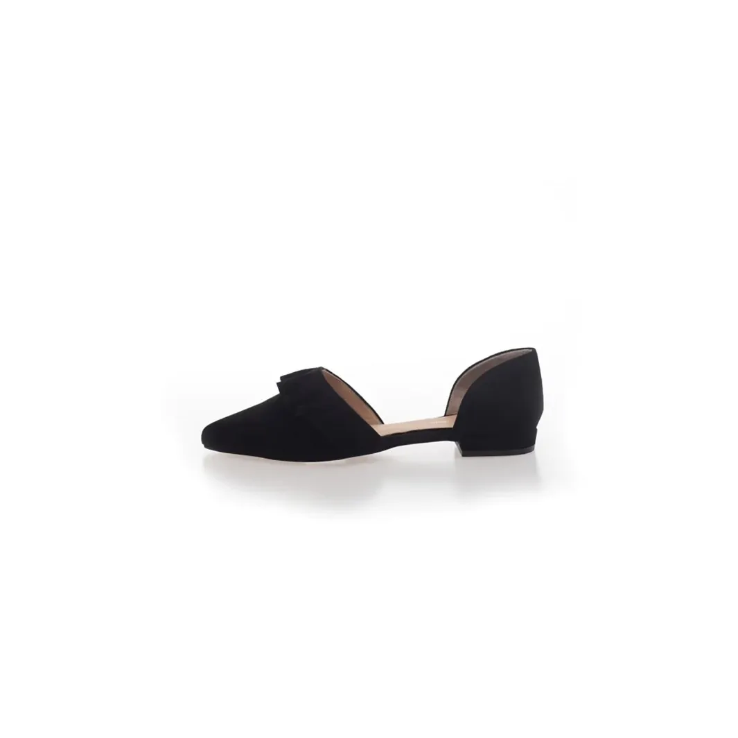 Outlet Copenhagen Shoes New Romance- Suede 0001 Black