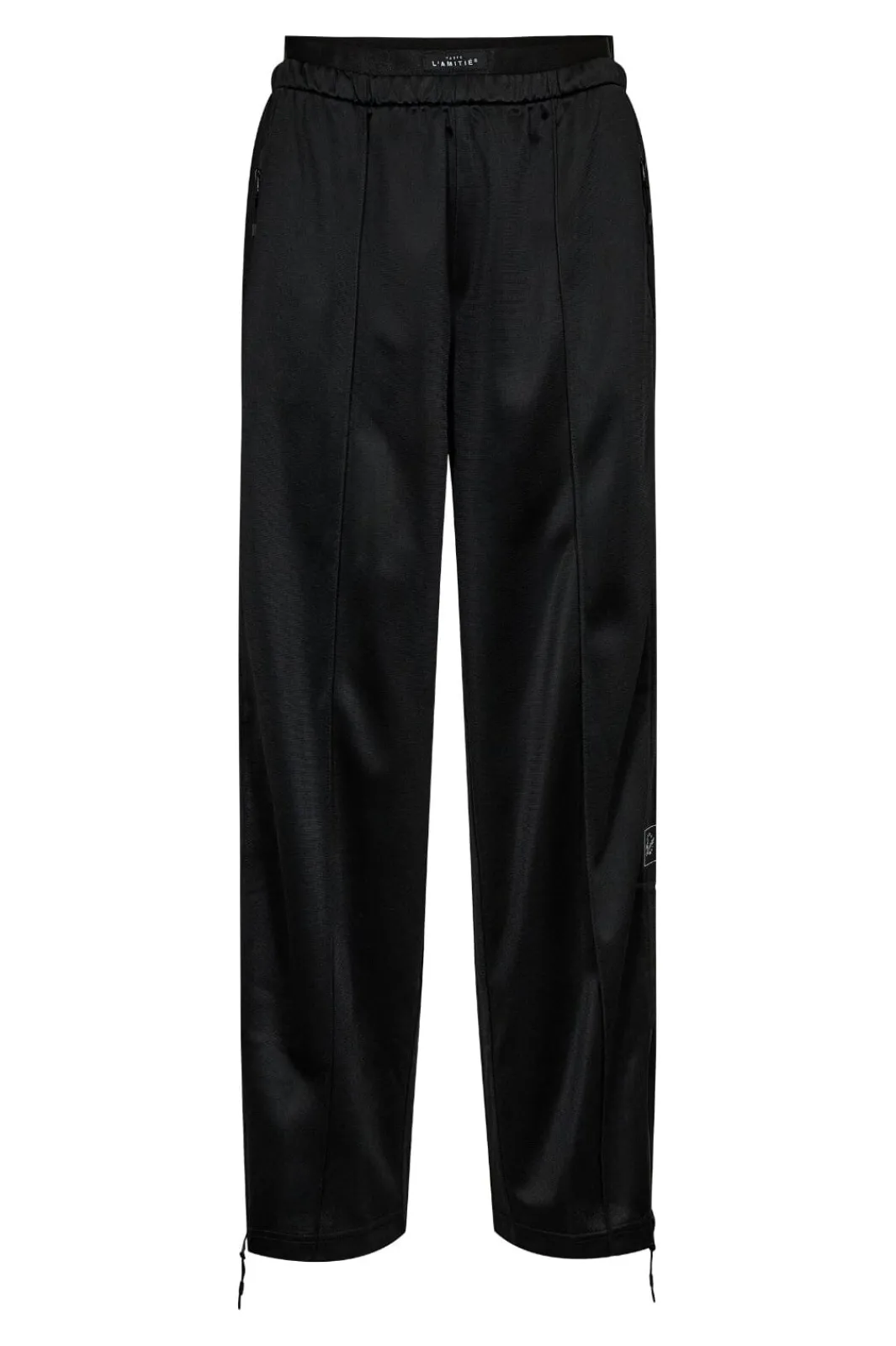 Best Haute L'Amitié New Zip Track Pants HL10391 Black