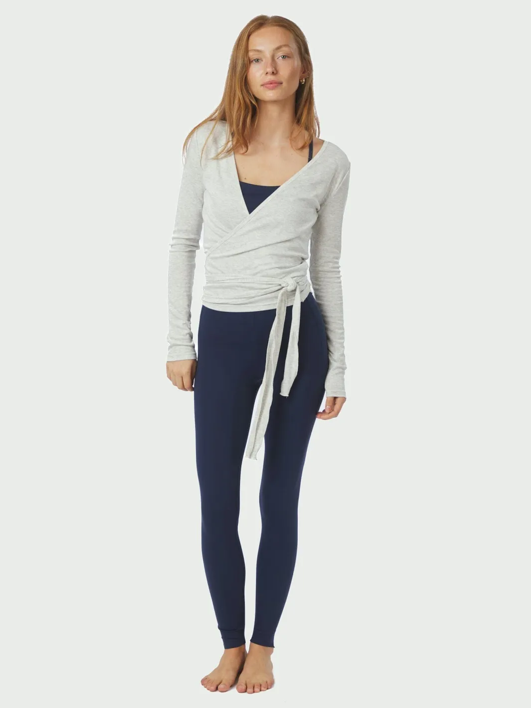 Online Neo Noir Nia Jersey Wrap Blouse 165501 103