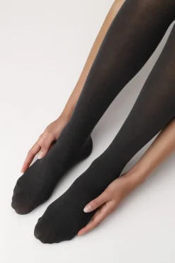 Outlet Oroblu Nives Fine Wool Tights Grey 8