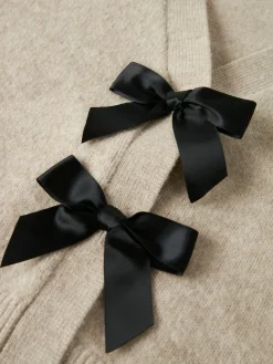 Sale Name It Nkfrina Ls Knit Card 4948506 Cement Black Bow