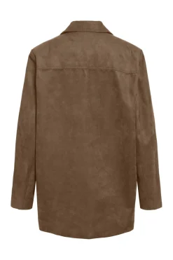 Outlet Noisy May Nmalaya L/S Blazer 4939415 Toffee