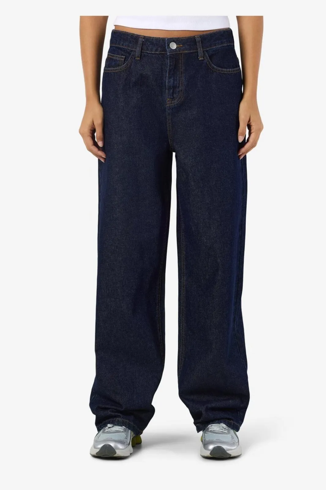 Sale Noisy May Nmalexa Loose Jeans Az386Db 4936922 Dark Blue Denim