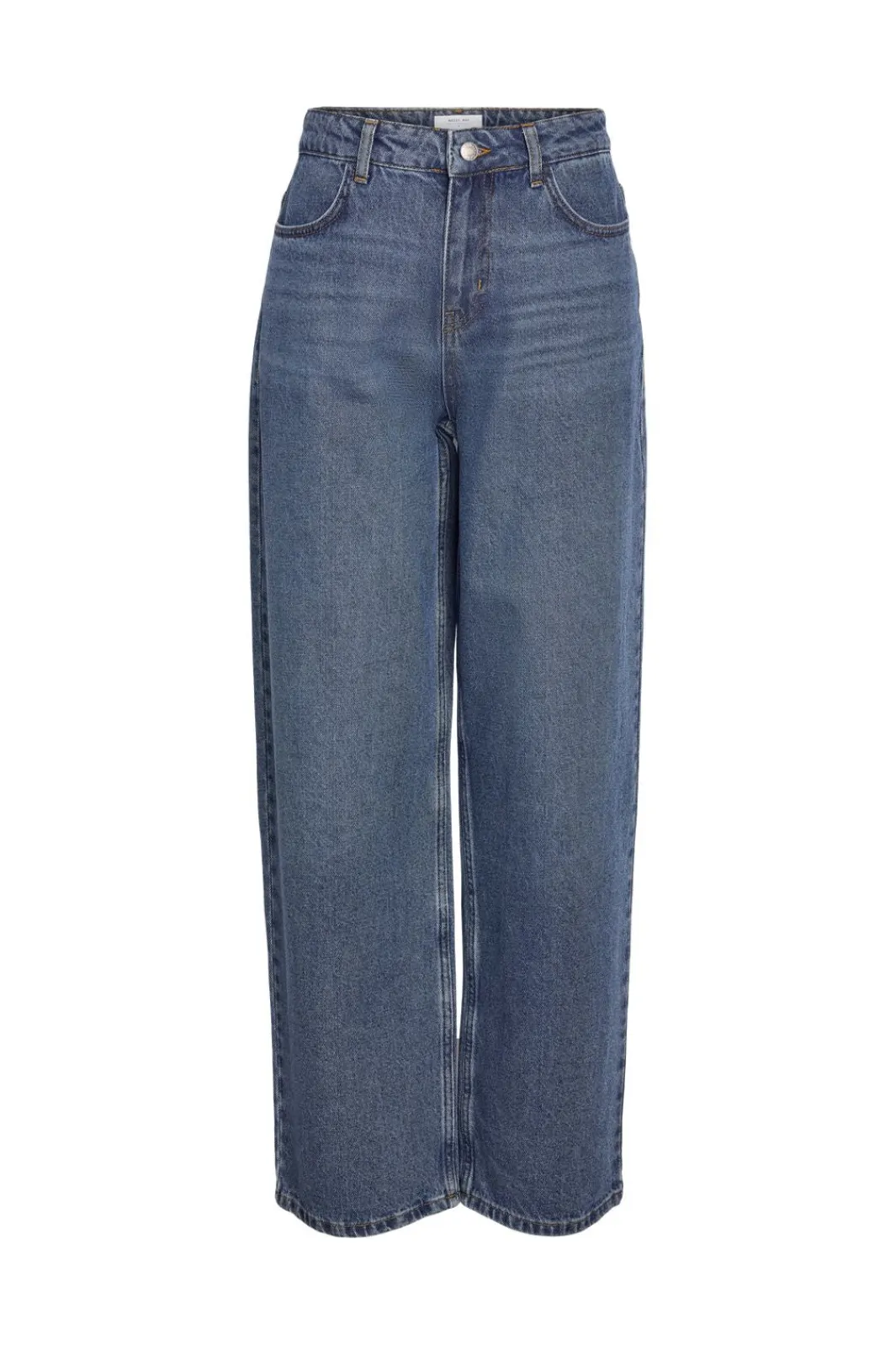 Discount Noisy May Nmalexa Nw Reg Jeans Fo055Mb 4798040 Medium Blue Denim