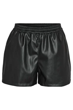 Best Noisy May Nmandy Pu Shorts 4416821 Black
