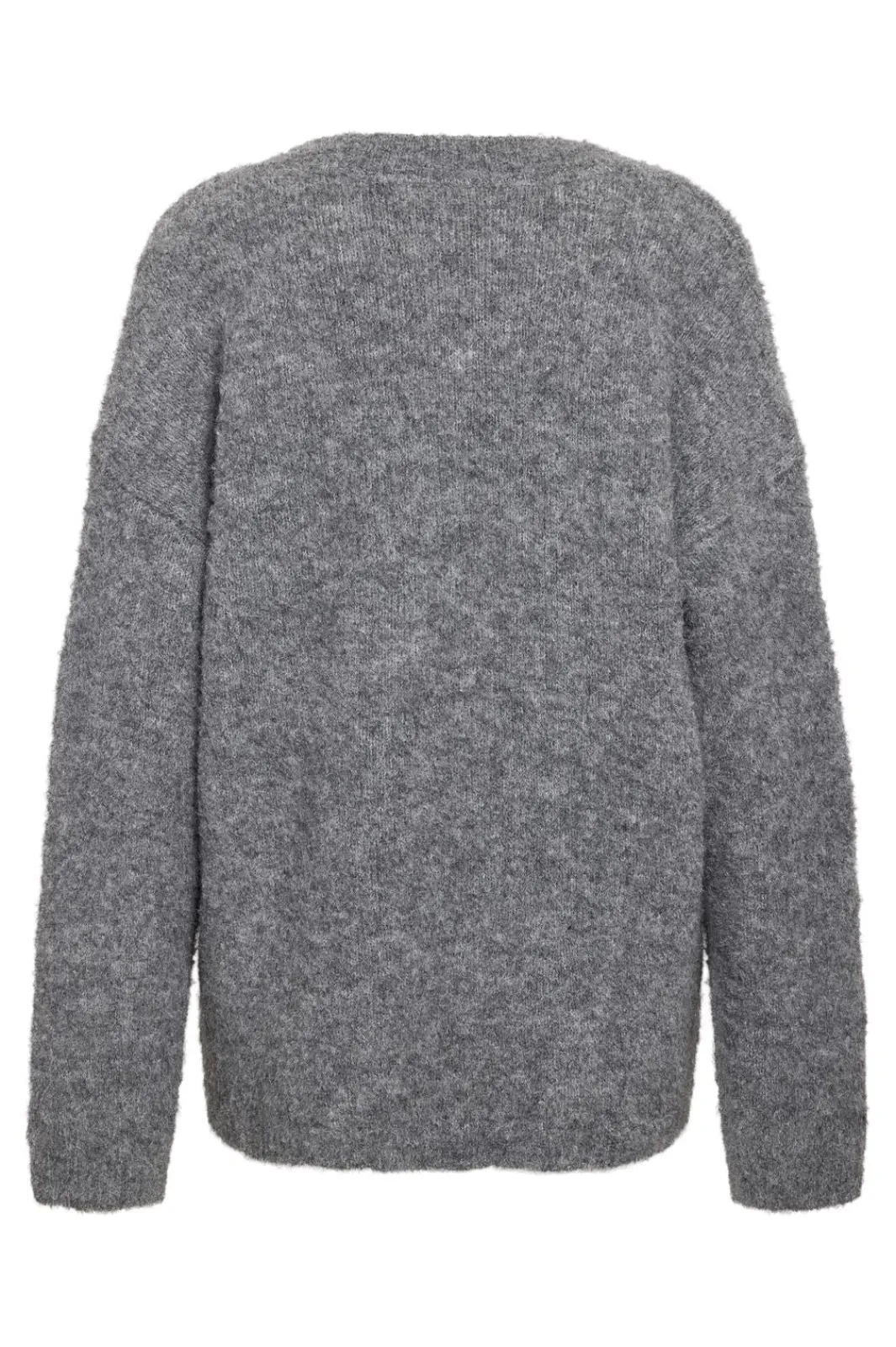 Hot Noisy May Nmdolly L/S Knit Cardigan Fwd 4791859 Medium Grey Melange