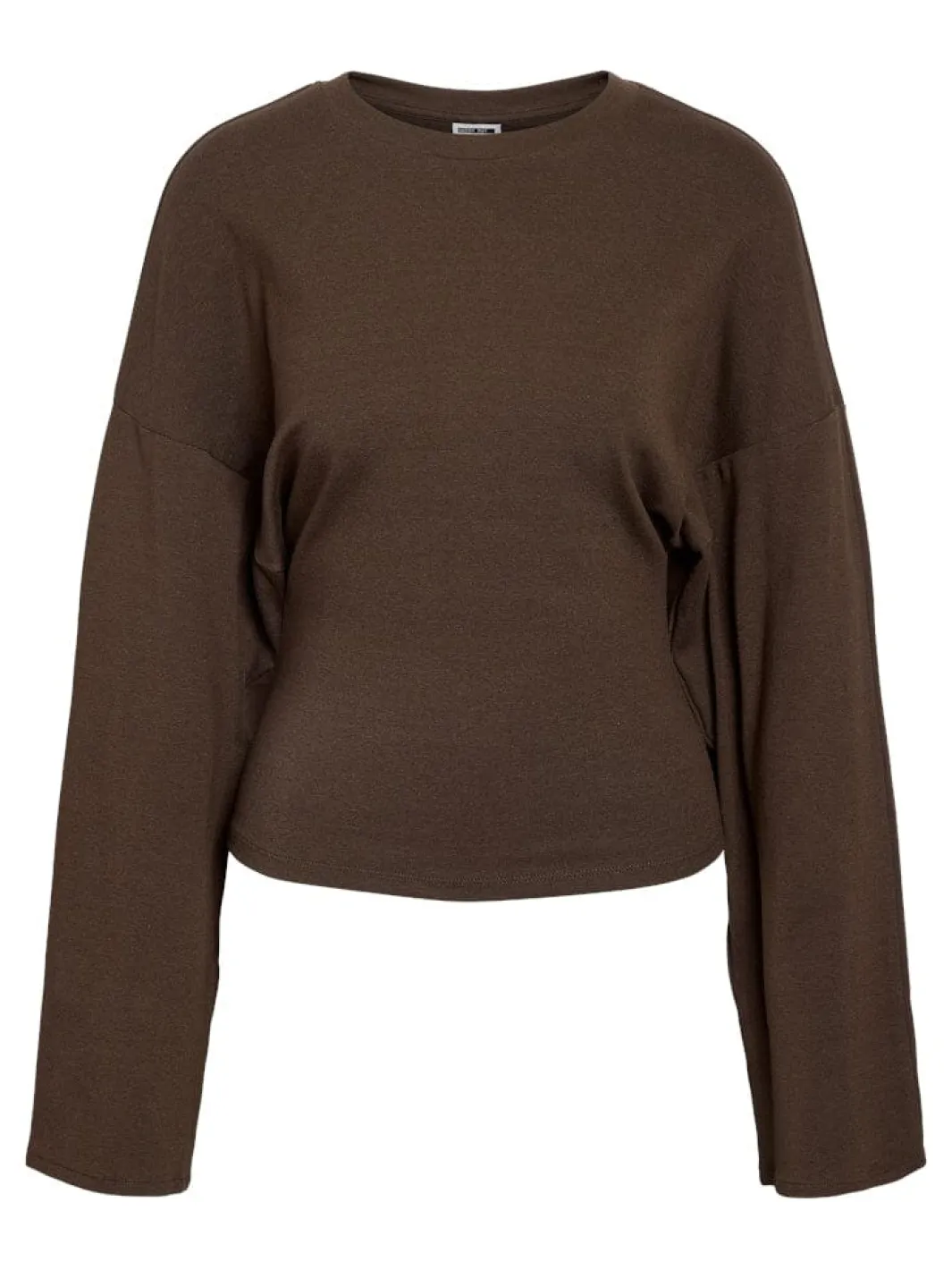 Best Noisy May Nmeden L/S Wide Sleeve Top Fwd 4964839 Chocolate Brown