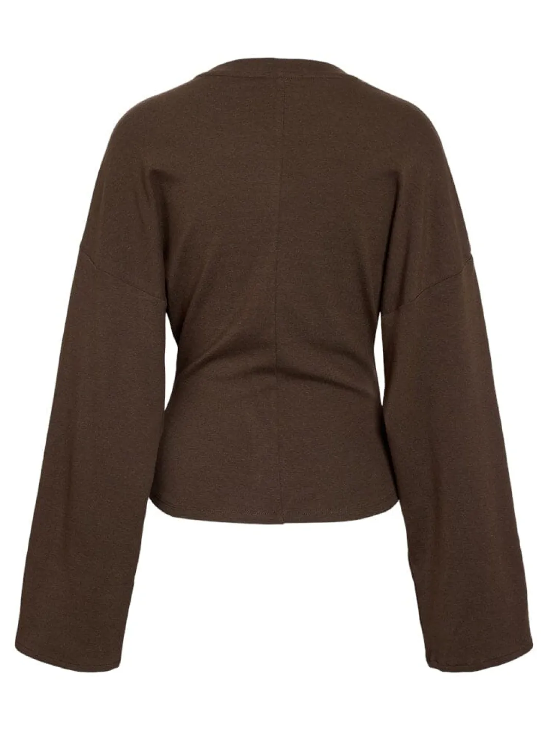 Best Noisy May Nmeden L/S Wide Sleeve Top Fwd 4964839 Chocolate Brown