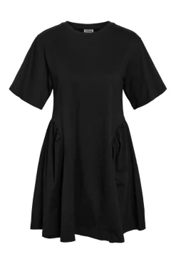 Online Noisy May Nmfilipa S/S Washed Short Dress 4907645 Black Solid