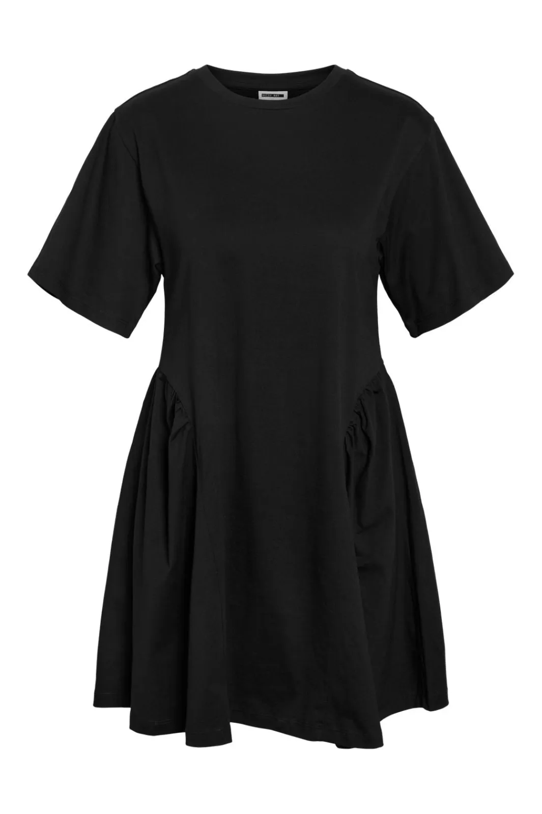 Online Noisy May Nmfilipa S/S Washed Short Dress 4907645 Black Solid