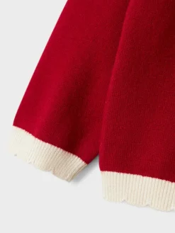 Online Name It Nmfralbo Ls Knit Card 4845430 Jester Red