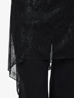 Online Noisy May Nmida Elasticated Lace Skirt 5097953 Black