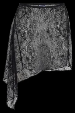 Online Noisy May Nmida Elasticated Lace Skirt 5097953 Black