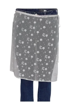 Noisy May Nmisla Lace Wrap Skirt 5055902 Snow White