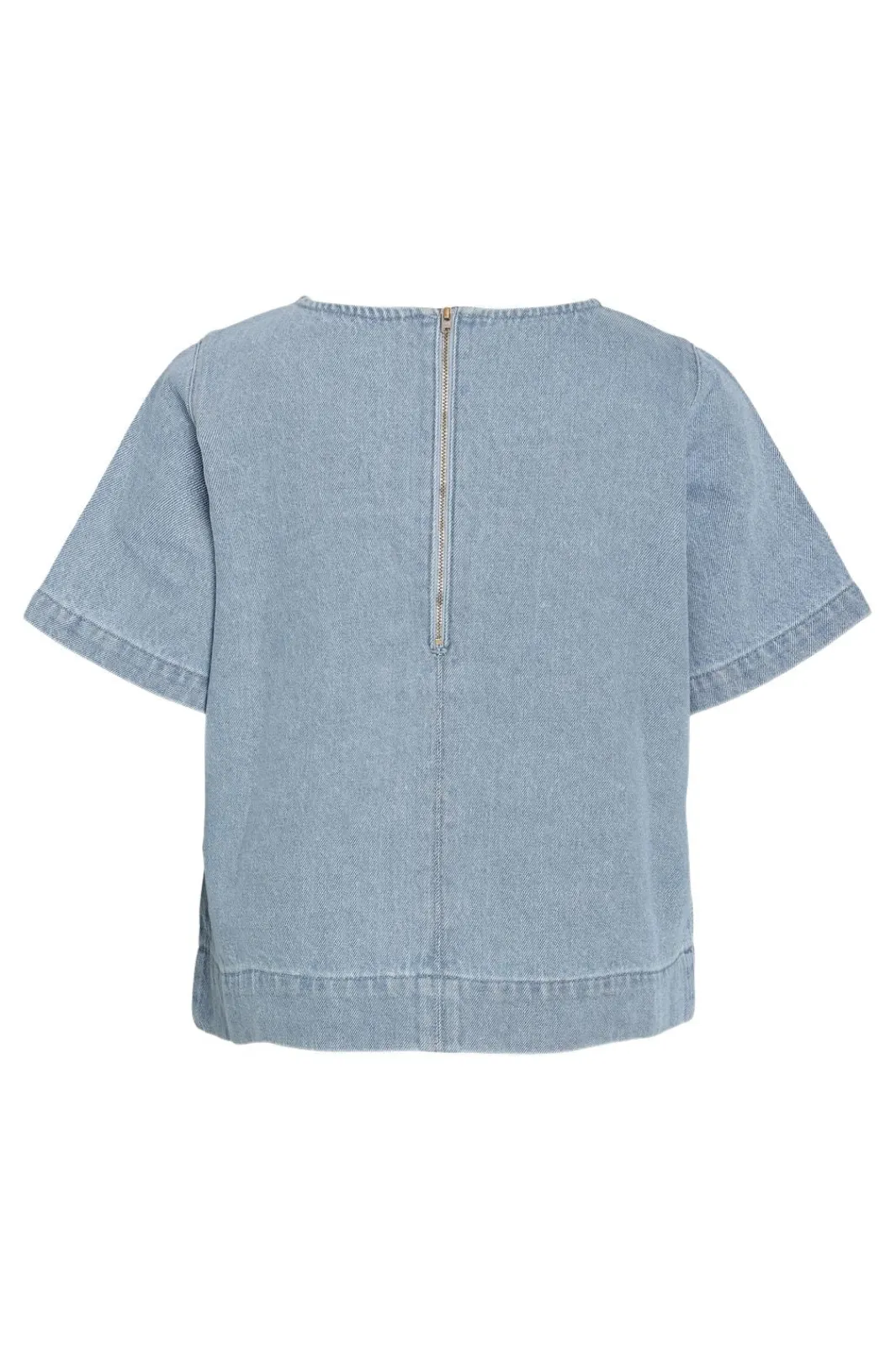 New Noisy May Nmjannel 2/4 Regular Shirt Fo088Lb 4925003 Light Blue Denim