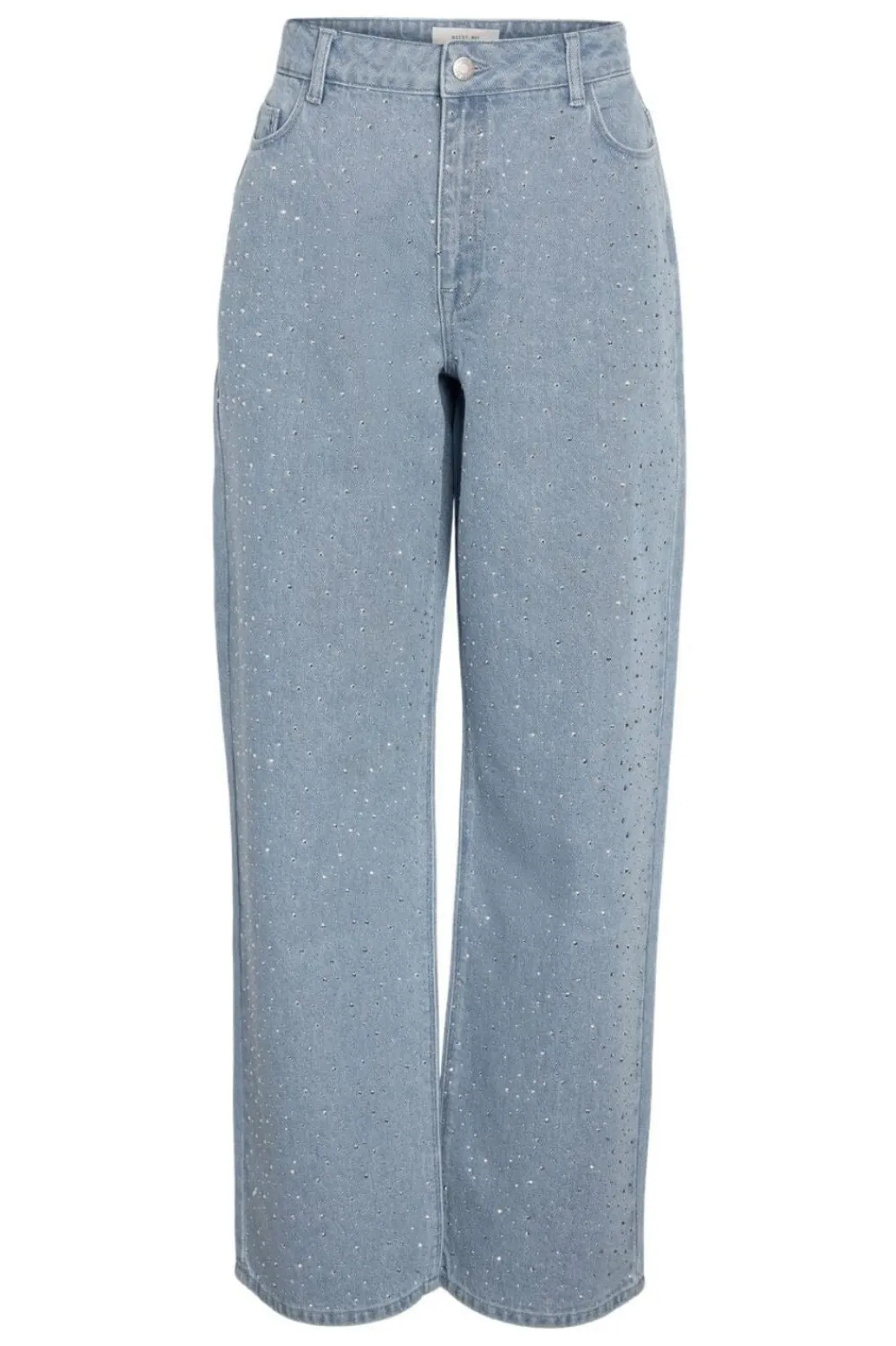 Noisy May Nmjannel Loose Jeans Fo088Lb 4925001 Light Blue Denim