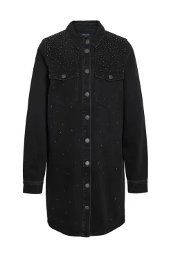 Best Noisy May Nmkenjy L/S Bling Dress Jt183Bl 4877482 Black Denim