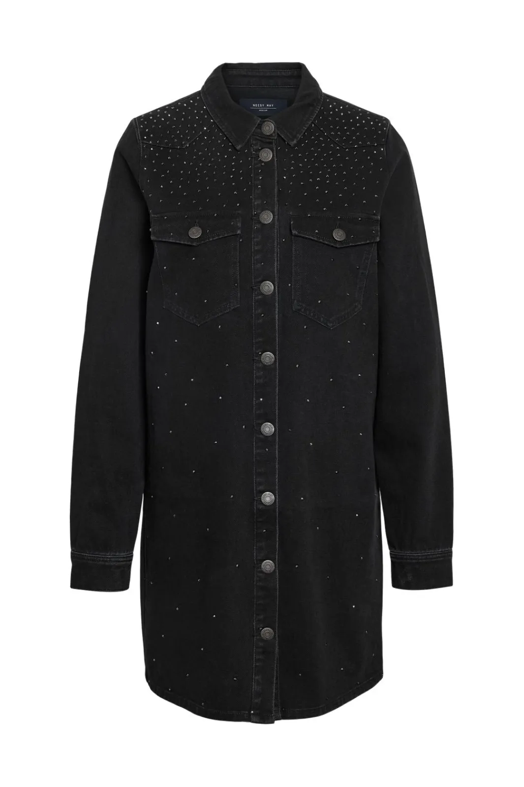 Best Noisy May Nmkenjy L/S Bling Dress Jt183Bl 4877482 Black Denim