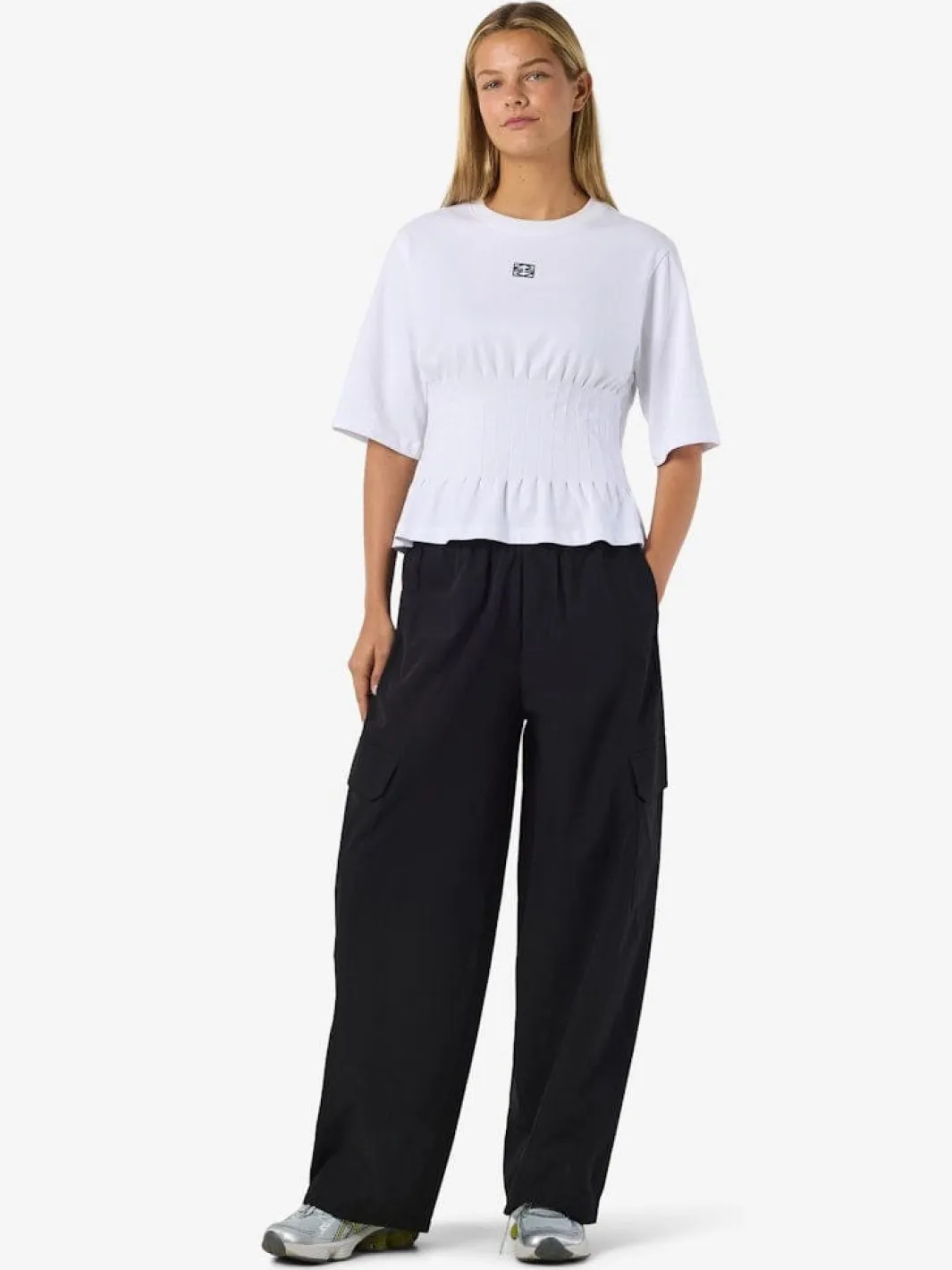 Discount Noisy May Nmkirby Barrel Pants 5049488 Black
