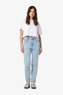 Outlet Noisy May Nmmoni St Jeans Az359Lb Fwd 4439133 Light Blue Denim