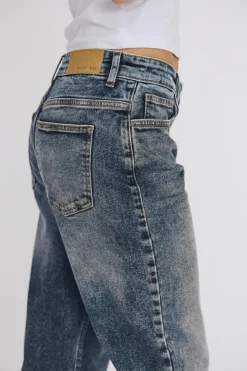New Noisy May Nmmonica Straight Jean Az221Db 4920806 Dark Blue Denim