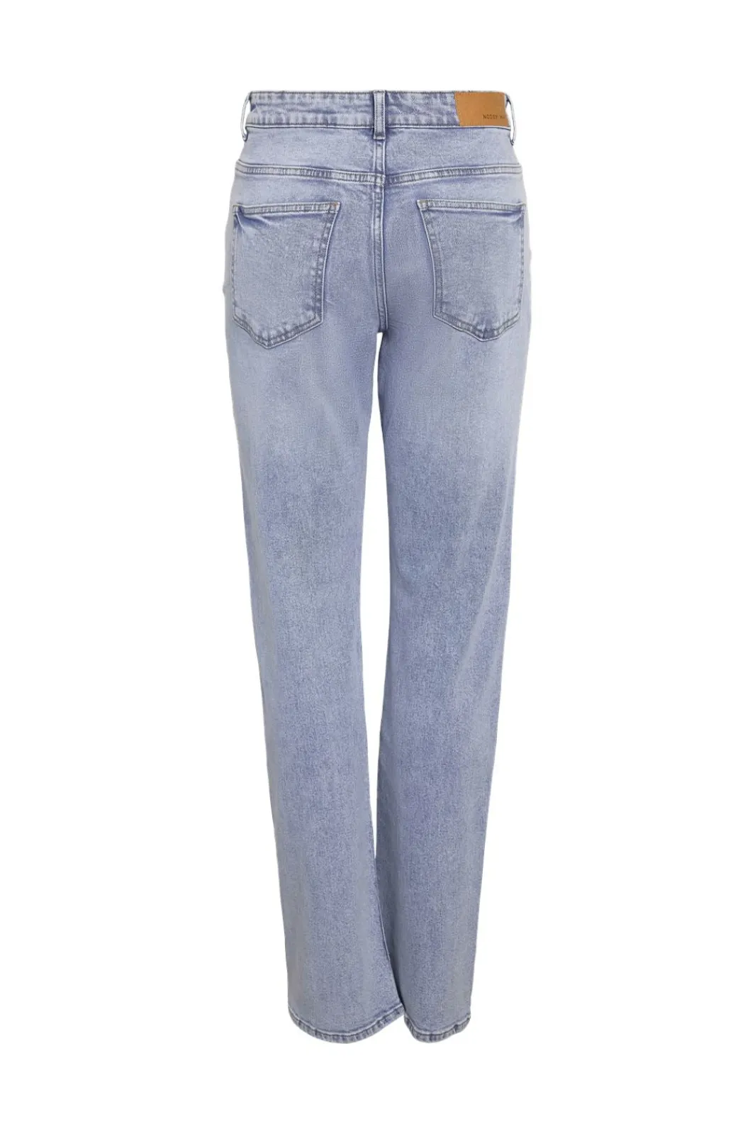 New Noisy May Nmmonica Straight Jean Az359Lb 4682806 Light Blue Denim