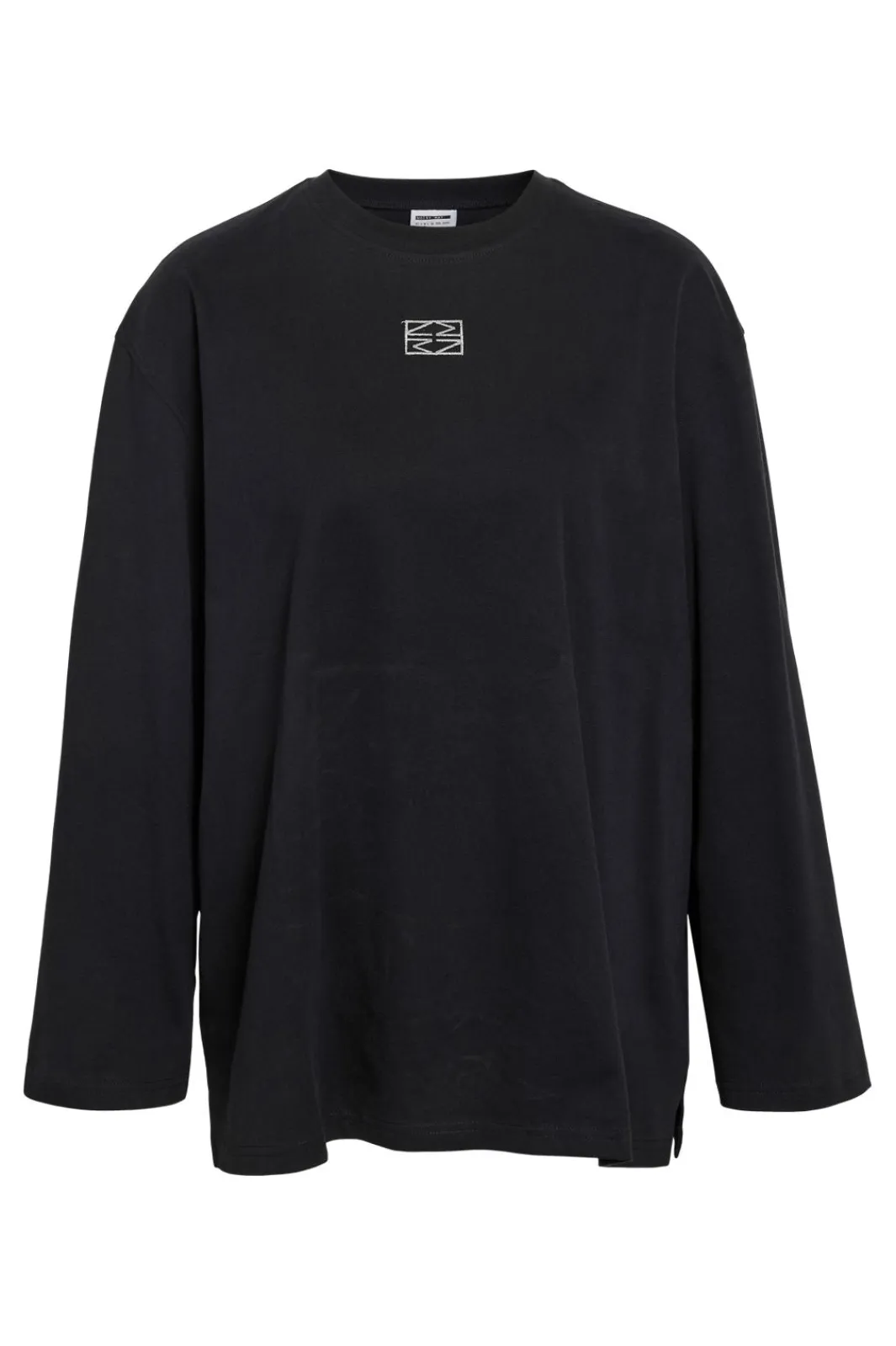 Noisy May Nmnaja L/S Embr Top 4862568 Black Silver Nm Embr