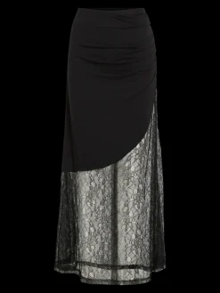 New Noisy May Nmnora Ankle Lace Skirt 5066253 Black