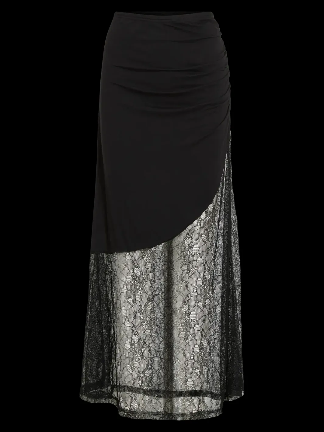 New Noisy May Nmnora Ankle Lace Skirt 5066253 Black