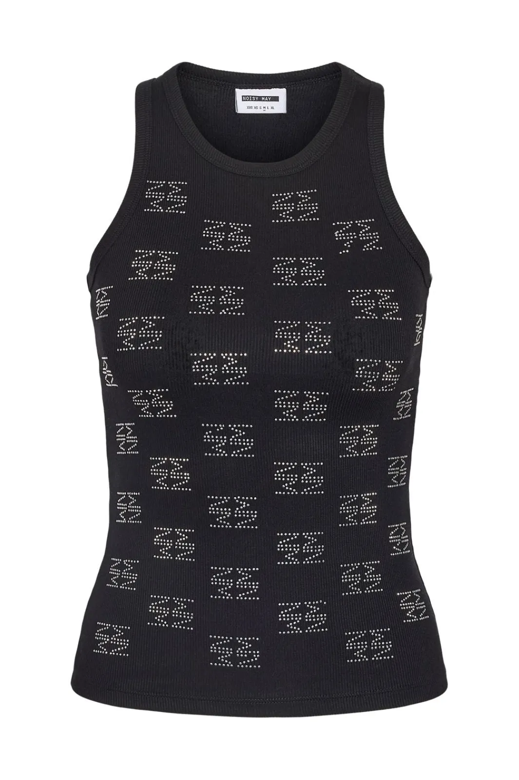 New Noisy May Nmtammie S/L Simili Tank Top 4892751 Black Nm Simili