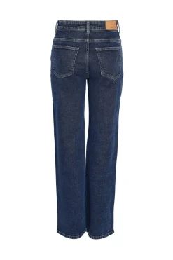 Best Noisy May Nmyolanda Wide Str Az365Db Fwd 4532744 Dark Blue Denim