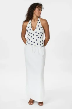 Hot Neo Noir Noa Linen Skirt 159936 120