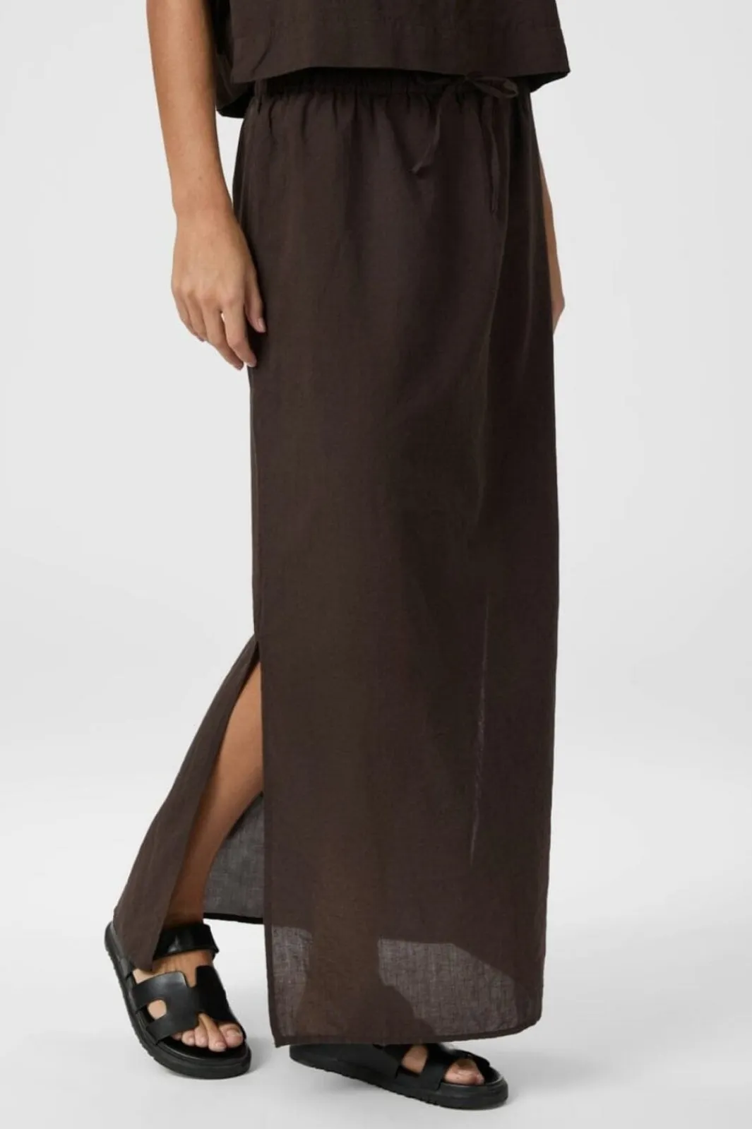 Best Neo Noir Noa Linen Skirt 159936 676