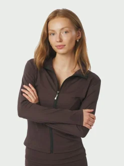 Sale Neo Noir Nolana Zip Blouse 167175 584