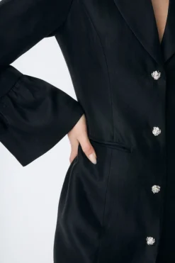 Clearance Cras Nolina Blazer Dress C582 9999 Black