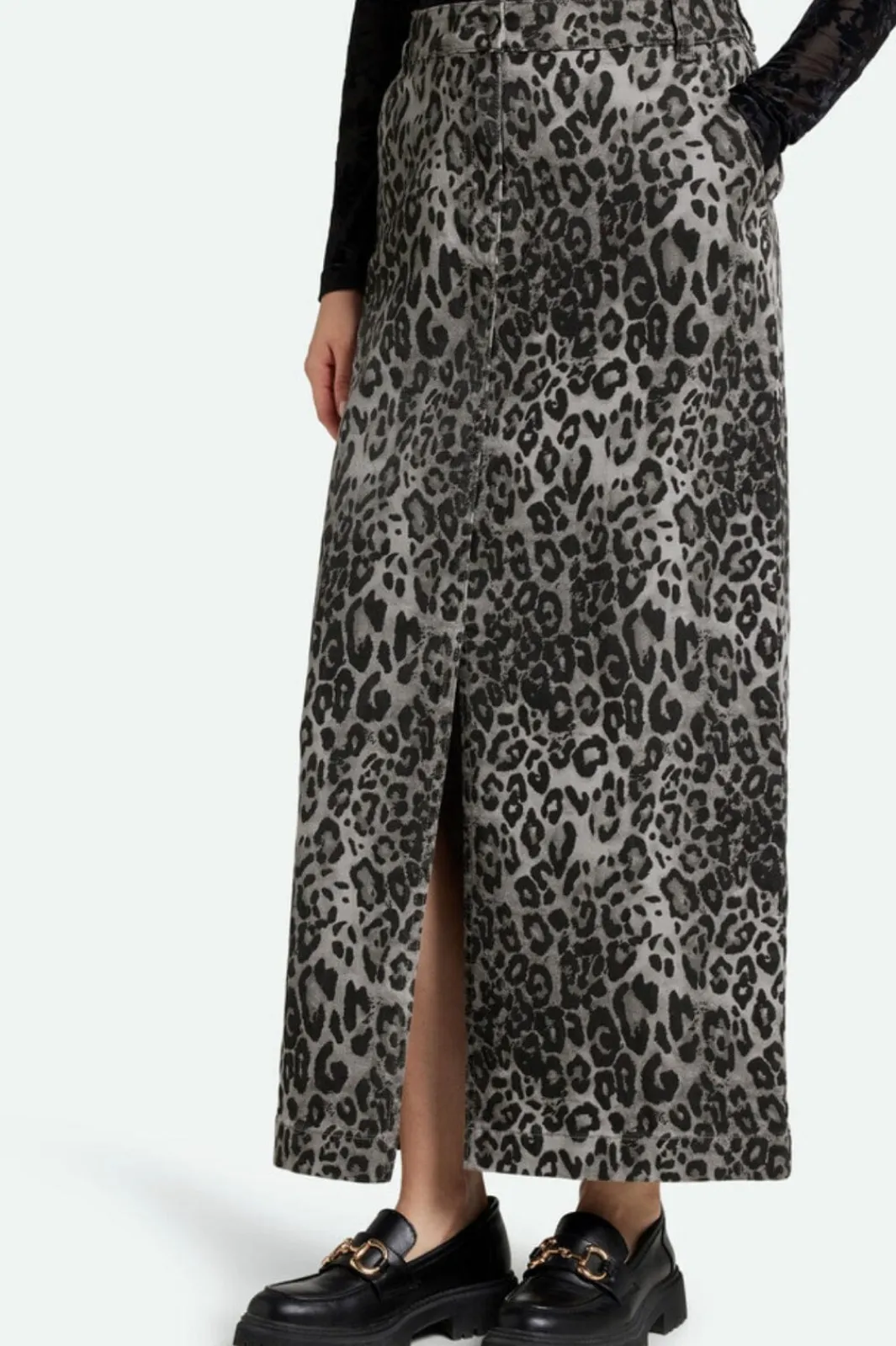 Online Moves By Minimum Nomia Skirt 4110 0202 Smoked Pearl